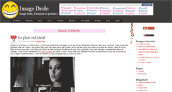 Desktop Screenshot of image-drole.eu
